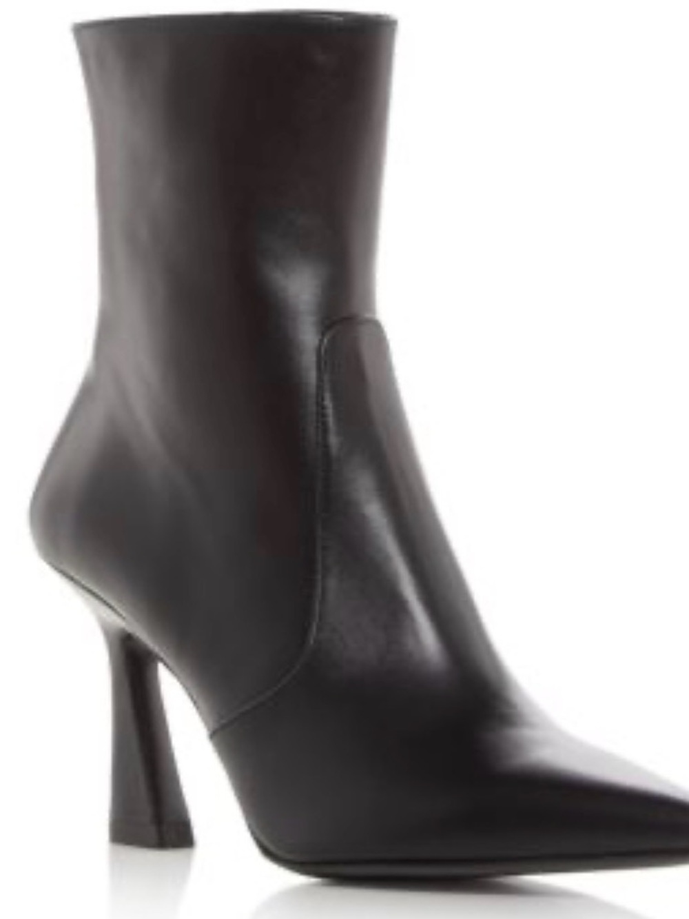 Stuart Weitzman Vinnie Leather Boot Black 11B NEW w/ Dust Bag & Box